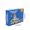 Wooden 30pccolored Wooden Box Building Beech Shape Large Block Stacking Early Education Educational Toys