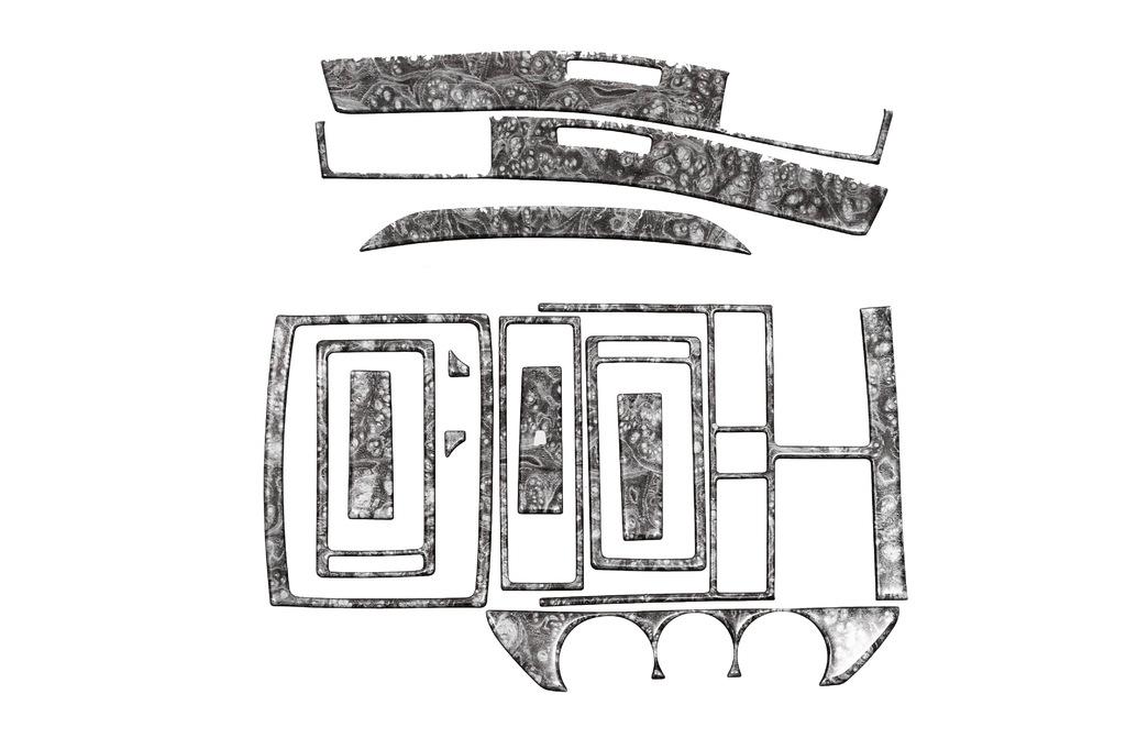 Panel Overlays (2001-2005) Titanium for Volkswagen Polo