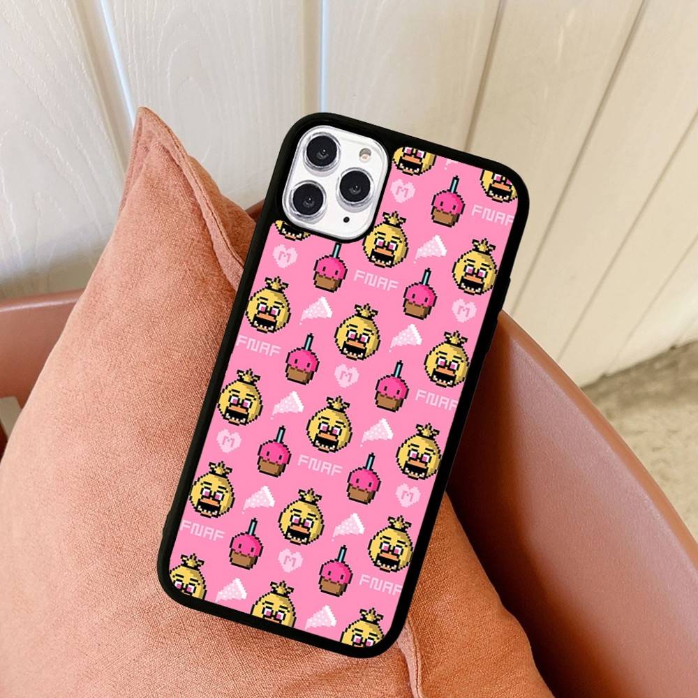 Fnaf Five-nights-At-Freddys Anime For iPhone 17 16 15 14 13 12 11 Mini Pro Max Plus PC+TPU Back Phone Cover