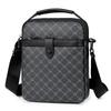 Business Style Men's Shoulder Bags  PU Leather Man's Small Messenger Bag Luxury Design Men Handbag Bag Shoulder Bags