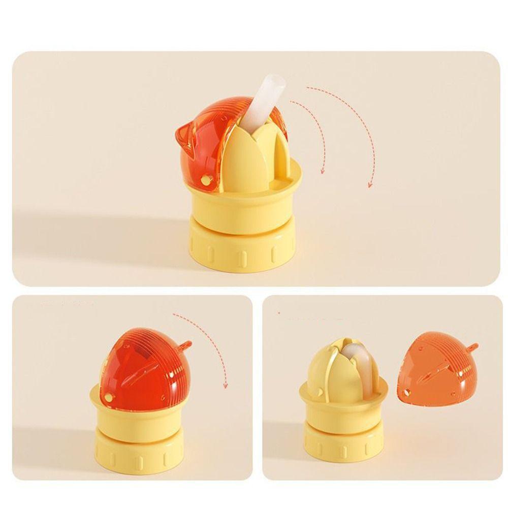 2 in 1 Straw Lid Feeding Kid Drinkware Drinking Tube Bottle Replacement Lid Baby Water Bottle Cap