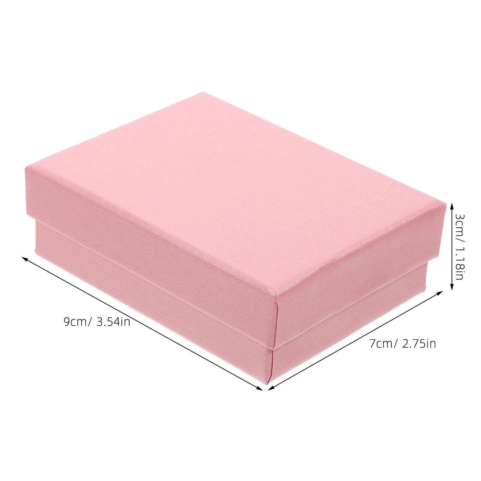 

10 Pcs Jewelry Box Boxes for Packaging Small Bulk Necklace Gift Presents Necklaces 5.00X5.00X3.00CM&other