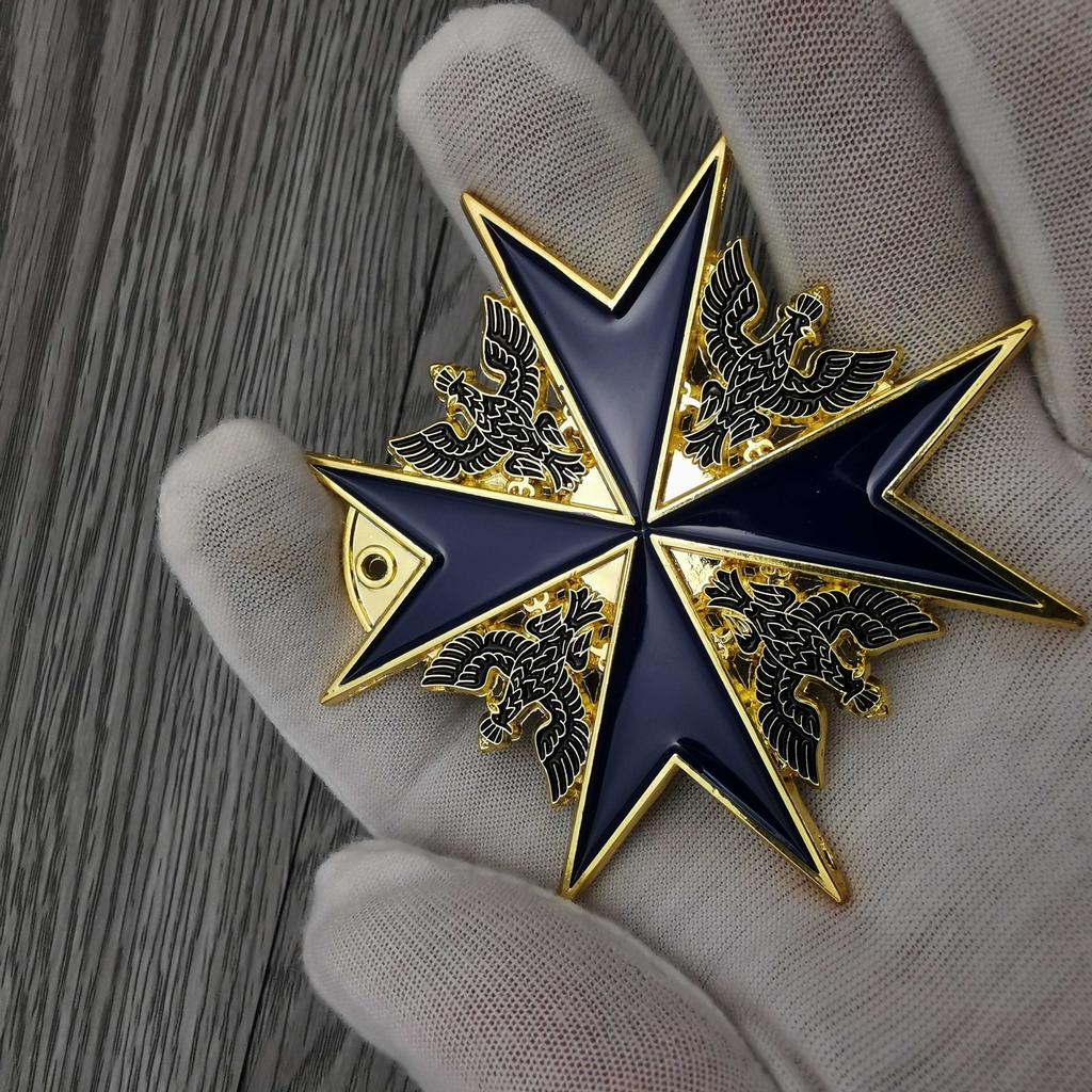 Black Eagle Medal, Blue Knight Medal, Necklace Pendant, Commemorative Medal, Film and Television Props
