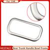 Stainless Steel Car Rear Trunk Door Handle Bowl Frame Decoration Sticker Cover Trim for Toyota CHR C-HR 2016 - 