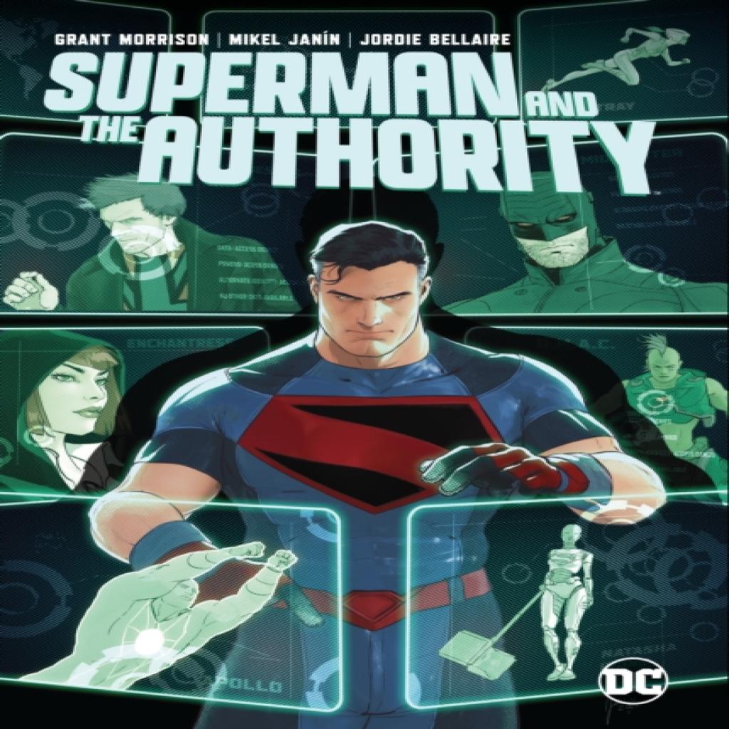 Superman and the Authority by Mikel Janin Paperback Book 9781779517340