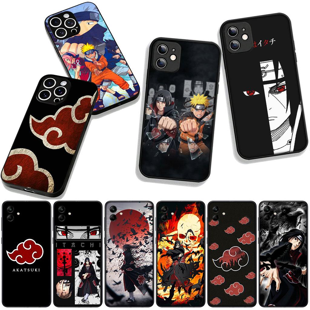 Anime Uchiha Itachi Akatsuki Naruto Phone Cover Case for OPPO A54 A40 A60 A80 A18 A16 A17 A38 A78 A79 A57 A55 A96 A15 A12 Casing