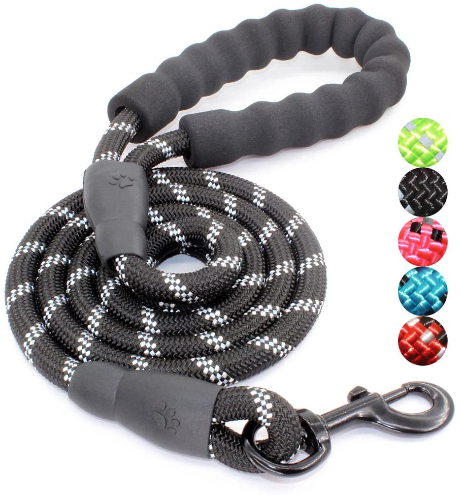 Pet Supplies Reflective Rubber Dog Rope Leash Scarf Christmas Solid Design 4ft/5ft/6ft/7ft Polyester/Nylon Poop Bag Holder