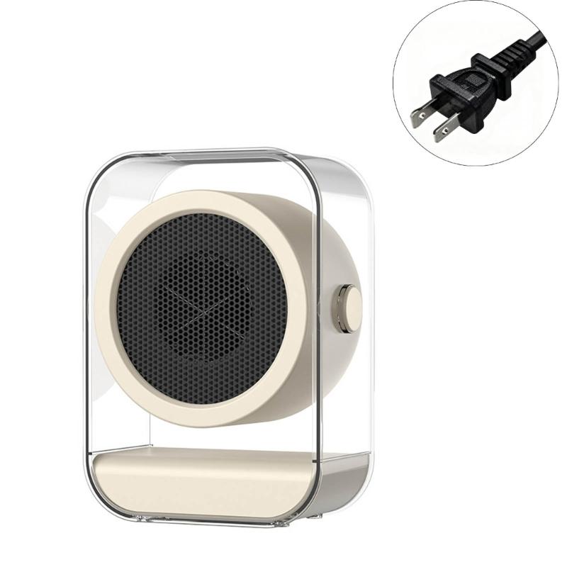 Small Electric Heaters Fast Warming up Low Noise Operation Automatic Shutoff Safety Feature for Bedroom Indoor Heating