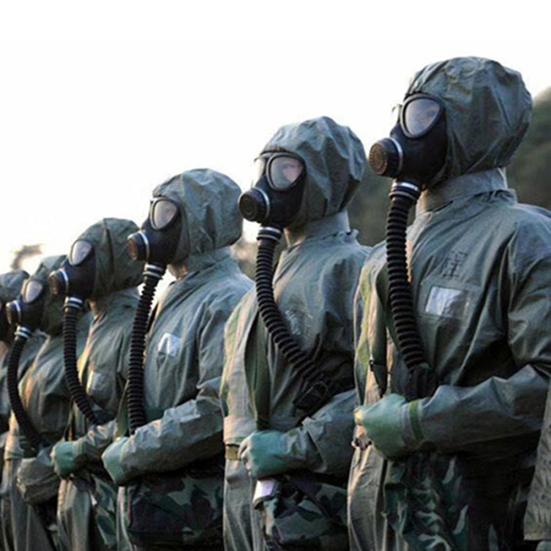 Volledig Gezicht MF14 Gasmasker Ademhalingsapparaat Filter voor Schilderen Spuiten Lab Chemie