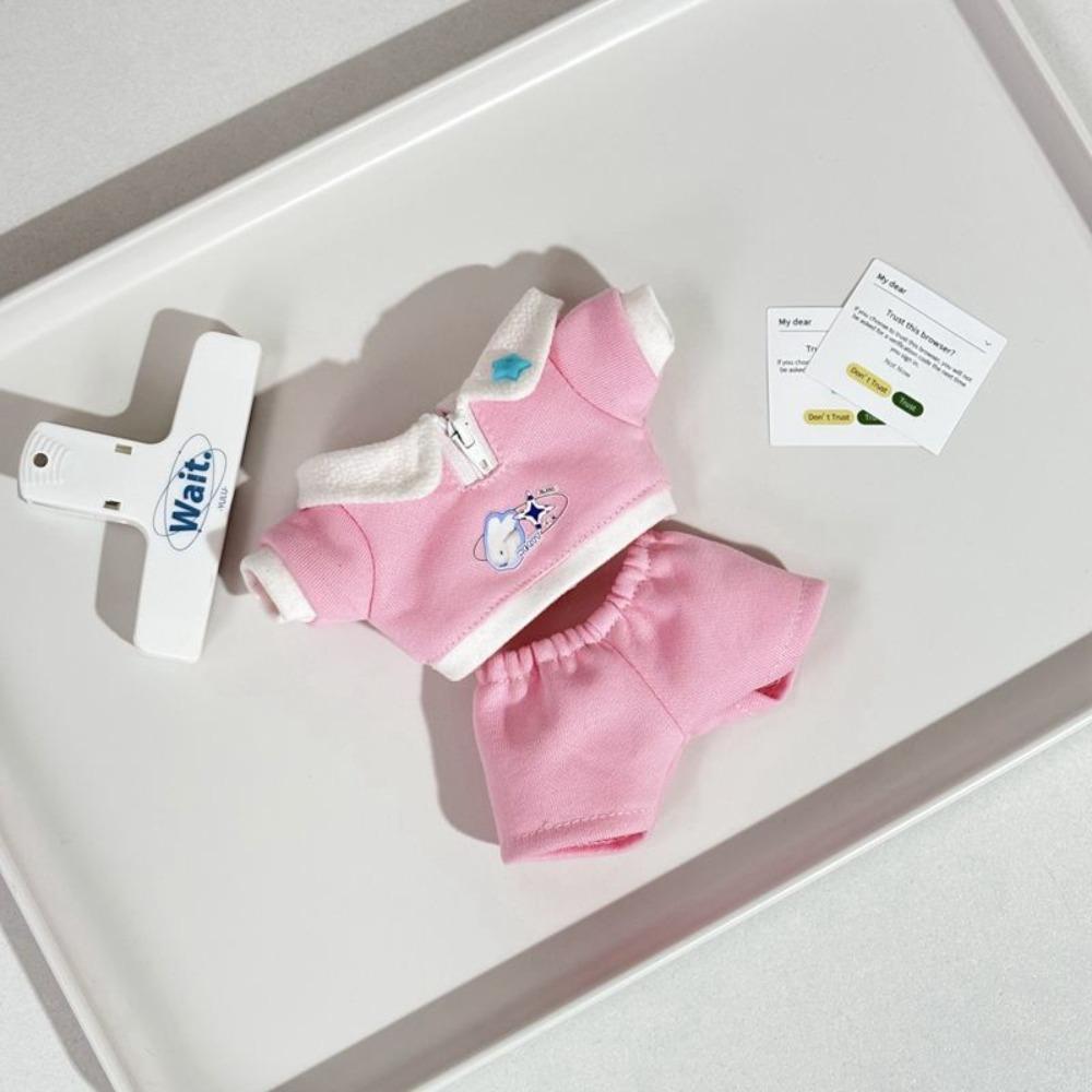 Multicolor Doll Overall Set Dress Up Star Doll Clothes 20cm Cotton Doll's Clothes Children Gift