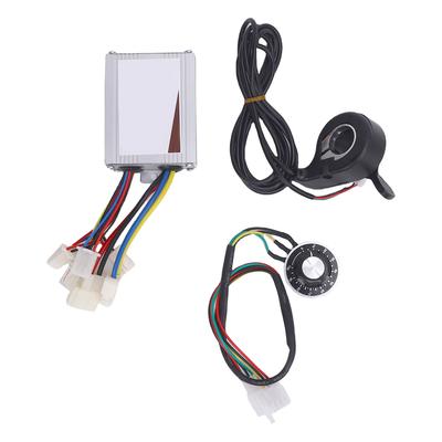 48V 500W Elektrische Fiets Motor Controller Duimgas Snelheidsbegrenzer Kit Universeel voor Elektrisch