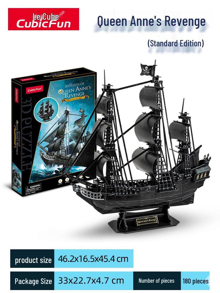 LoCube One Piece Thousand Sunny 3D Puzzle Schiffsmodell Trendiges Spielzeug Geschenk.