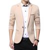 Men Blazer Fashion Brand Slim Fit Blazers Male Smart Solid Color Casual Suit Coats Plus Size M-5XL