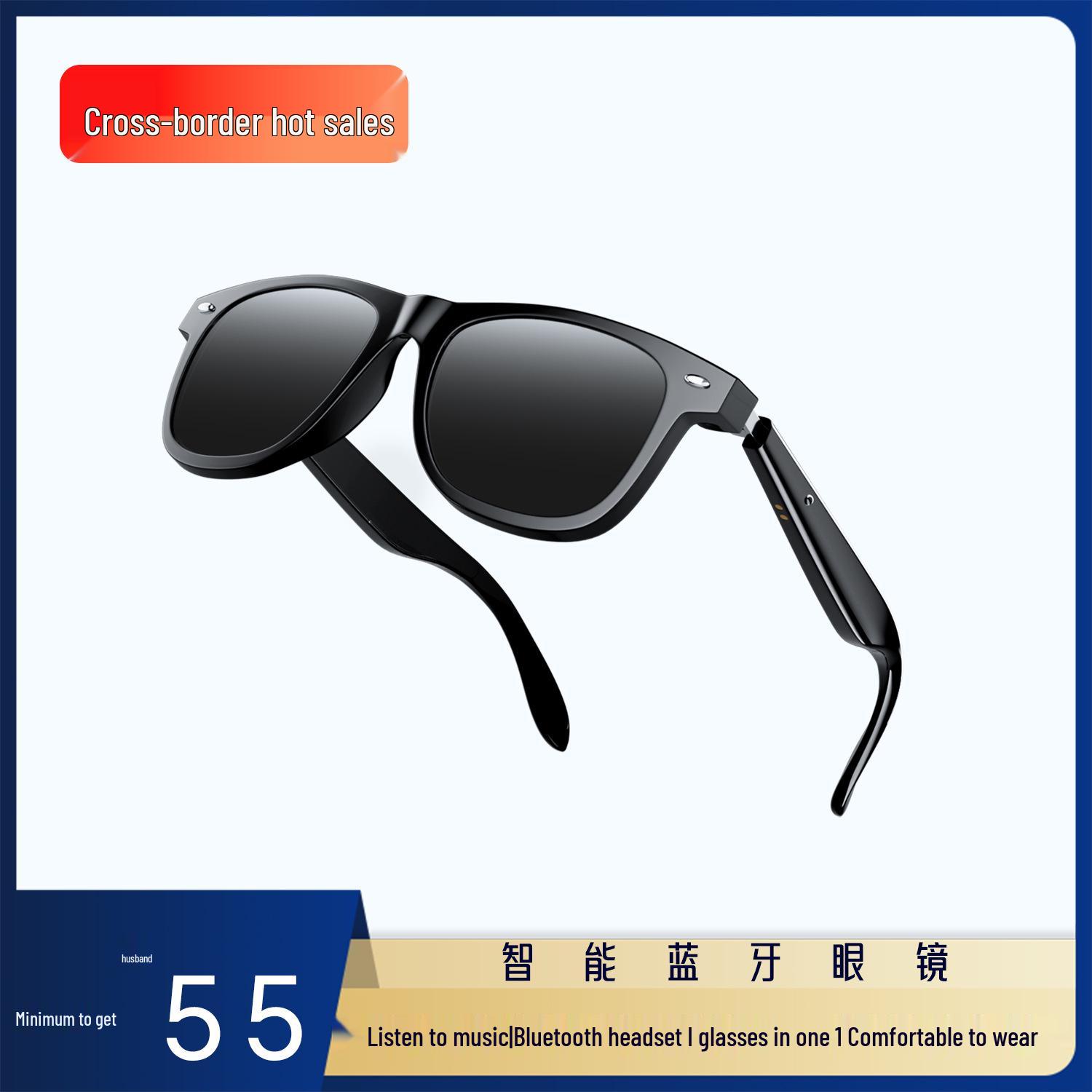 AI Glasses: 165-Language Translation, Music, Call, Photography, Long Battery Life