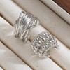 2 Pieces Bohemian Multiple Strand Bead Earrings with Artistics Wire Wrapping for Everyday Wear and Special Occasions