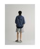 8Seconds Lightweight Wrinkle Hooded Windbreaker Blue