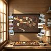 50Pcs Wooden USA Geography Puzzles with Elements Sticker Travel Learning Jigsaw for Traveling Home Classroom Wall Art Home Decor