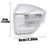 Car Rearview Mirror Turn Signal Light For Ford S-MAX Galaxy 2006-2015 C-MAX 2011-2015 KUGA ESCAPE 2008 car accessories