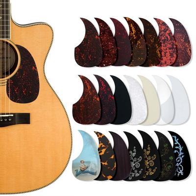 Autocollant de Pickguard Autoadhésif pour Accessoires de Guitare Acoustique Pickguard Professionnel pour Guitare Acoustique Folk