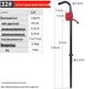 Multi-Purpose Cast Iron Manual Oil Pump - Hand-Operated Drum-Mounted Extractor
