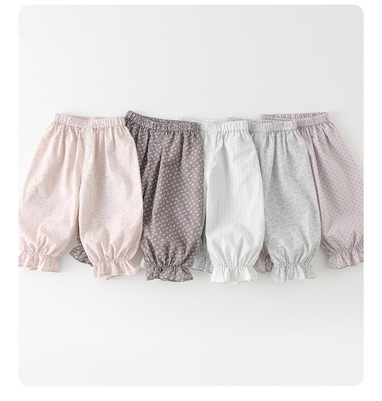 Infant Girls' Breathable Anti-Mosquito Summer Pants