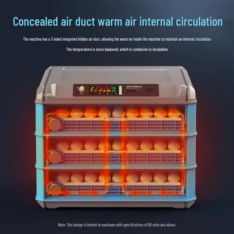 Luding Smart Automatic Egg Incubator for Small Eggs - Compact Household Model