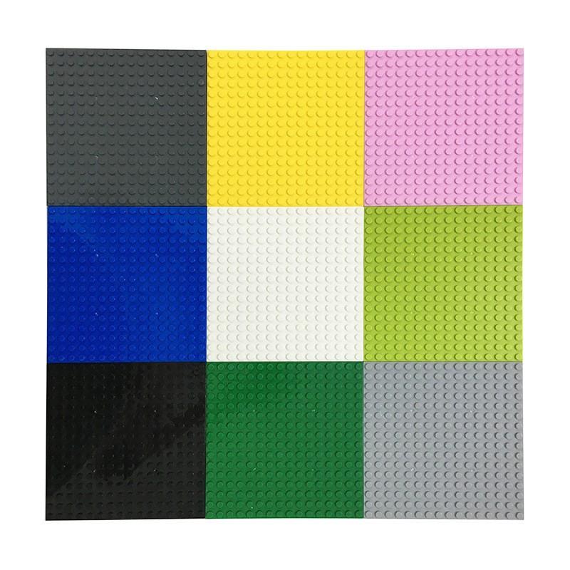 16 * 16 Маленький строительный блок Односторонний строительный блок Базовая пластина Головоломка Сборка Строительный блок Аксессуары