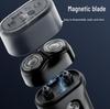 2026 Magnetic Electric Shaver with Washable Blade - Portable Men's Travel Size