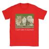 Oversized TShirt Beach Cat Owl Funny Meowl Cursed Internet T Shirts Pure Cotton Tee Shirt for Couple Y2K Short Sleeve Top Tees