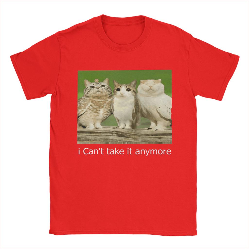 Oversized TShirt Beach Cat Owl Funny Meowl Cursed Internet T Shirts Pure Cotton Tee Shirt for Couple Y2K Short Sleeve Top Tees