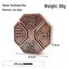 Zinc Alloy Kongming Puzzle Lock: Disentanglement Ring Educational Toy