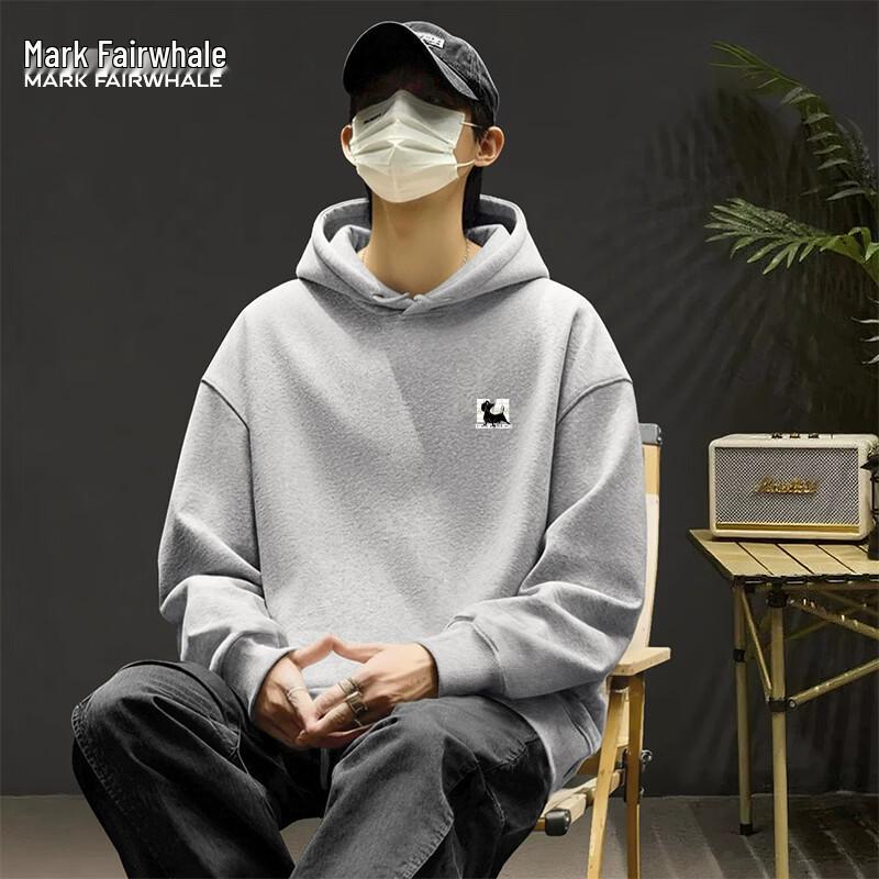 Mark Fairwhale Men's Heavyweight Hooded Sweatshirt
