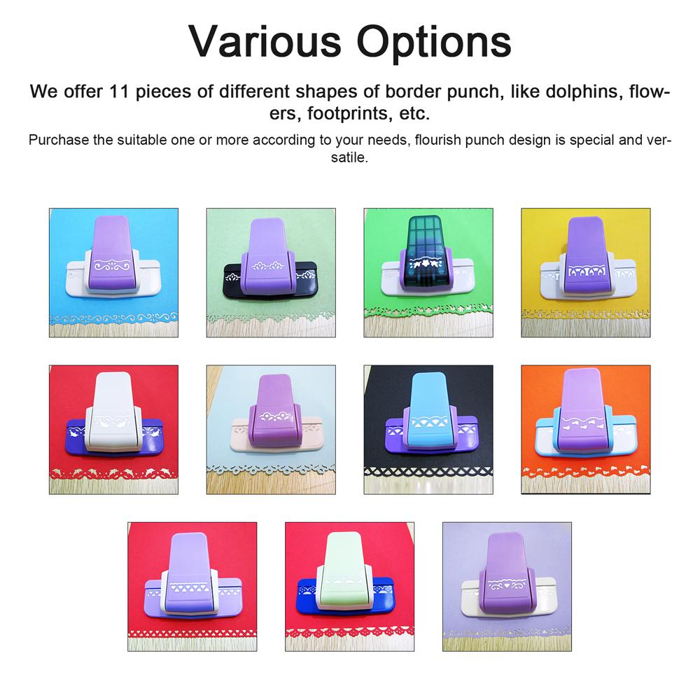 Randstanzer zum Basteln, Diamant-Blumenstanzer, Schnörkelquadrate für Scrapbooking, DIY-Projekte, Papier