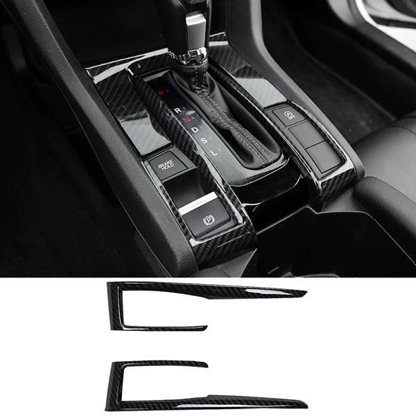 2-Piece Gear Shift Frame for 2016-2021 Honda Civic 10th Gen Center Console