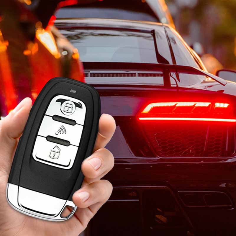 Car Keyless Entry System Engine Start Alarm System One-button Start/Stop System Remote Starter Stop Accessories Universal