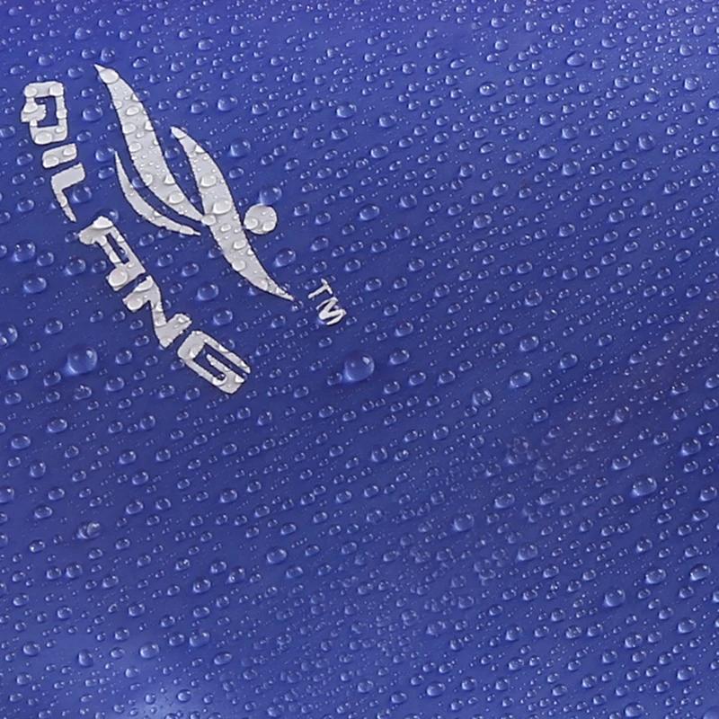 Silicone Swim Caps Swim Cap Adult Silicone Waterproof Unisex Solid Color Pool Diving Cap Long Hair