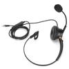 Telephone Headphone with Microphone and Audio Control Rotatable Headset for Business Office