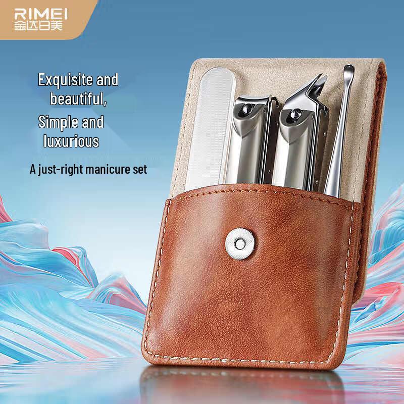 Jinda Rimei Professional 4-Piece Manicure Set