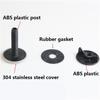 Brushed Portable Stainless Steel Sink Hole Covers Easy Installion Kitchen Supplies Faucet Sturdy Materials Daily Use