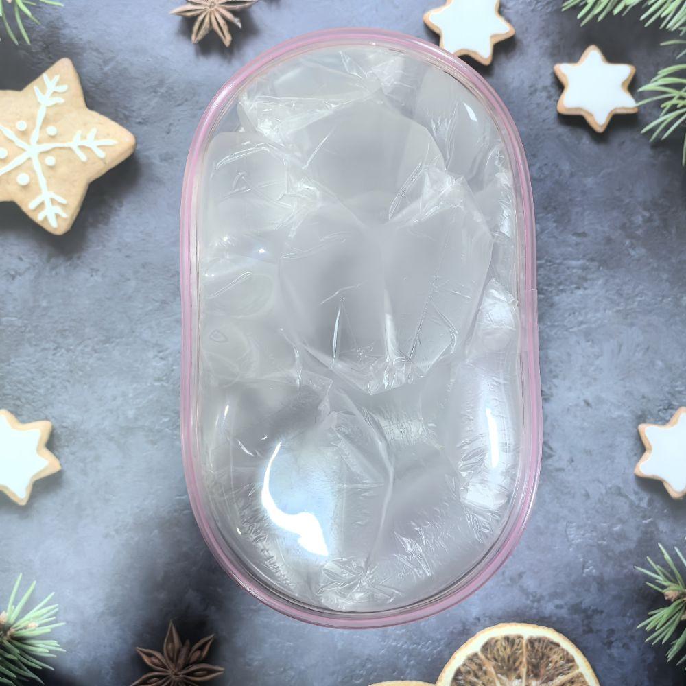 Průhledný 20cm bavlněný stojan na panenky PVC Multifunkční 20cm taška na panenky s sebou Zesílený stojan na panenky