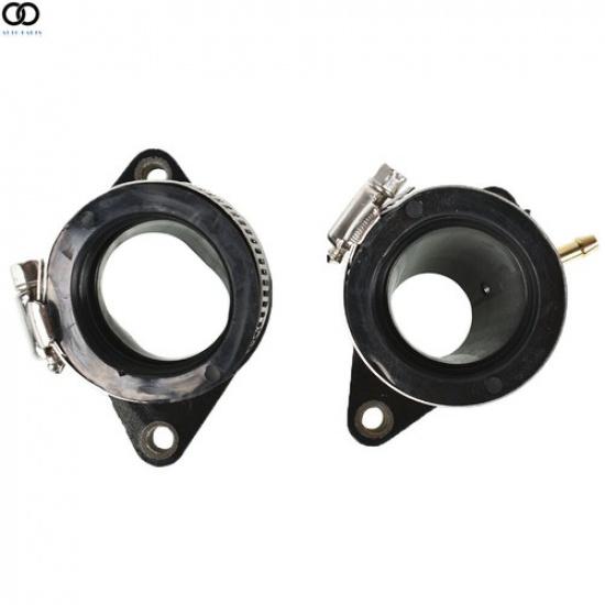 2pcs Carburetor Intake Manifold Boot L & R for 2001-2005 Yamaha Raptor 660 660R