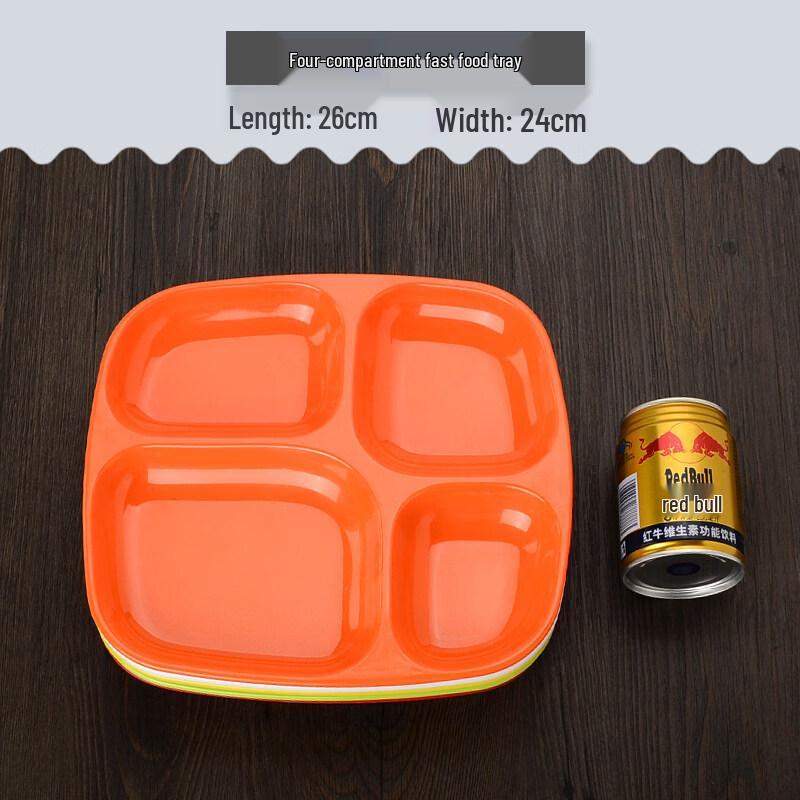

Durable Melamine Compartment Dinner Plate