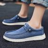 Scarpe Casual da Uomo in Denim e Tela da Esterno Scarpe Vulcanizzate Moda Stile Lusso Designer Traspiranti Sneakers Mocassini da Uomo 2024