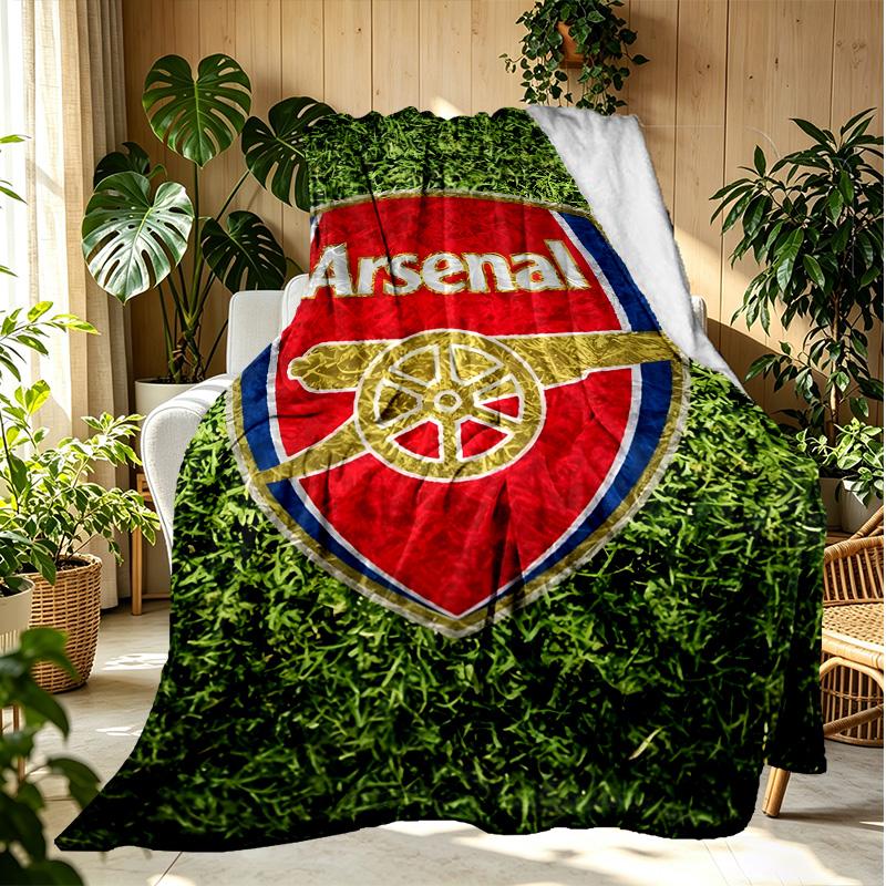 Football team.C Pattern Blanket for Home Decoration, Bed, Sofa, Car Travel, Camping, Suitable for All Seasons, Birthday Christmas Gift