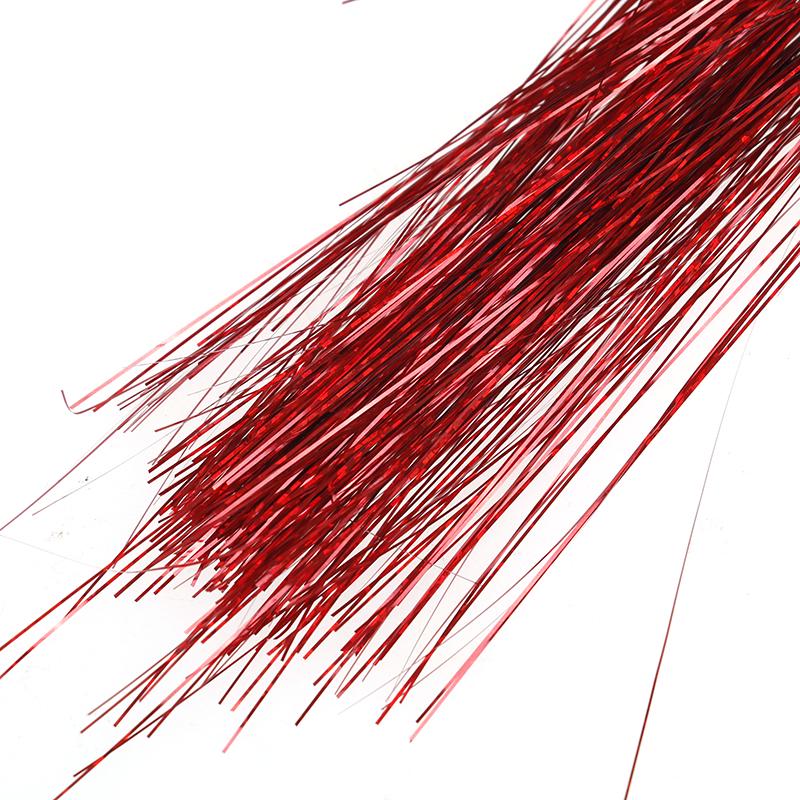 120 fili Capelli Tinsel Bling Seta Capelli Flare Fili Glitter Arcobaleno Decorazione per capelli