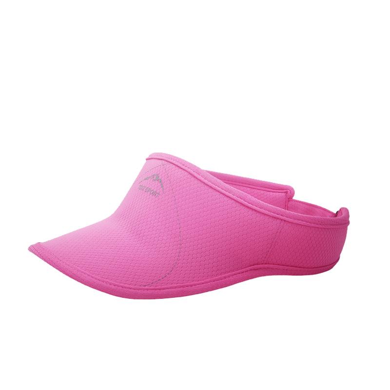 Summer Empty Top Hat Men's Outdoor Running Sports Breathable Sun Hat Women's Fashion Versatile and Lightweight Sun Protection Hat