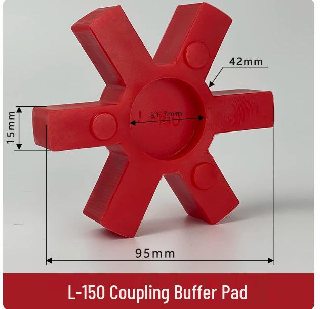 L-Shaped Hexagonal Rubber Shock Absorber Pad
