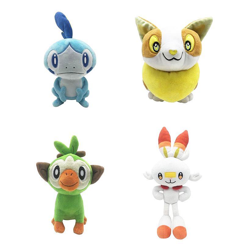 And Sword Pokémon Shield Plush Toy Game Stuffed Doll Soft Figure Kids Gift Fans