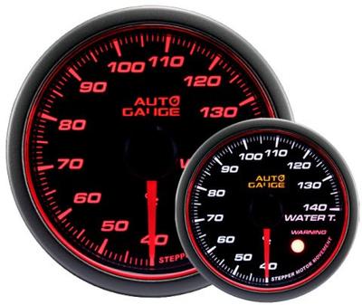 Autogauge Motor 60mm Water Temperature Gauge with Backlight and Angel 458 Series Japanese-made Two-color Ring, [458WT60]