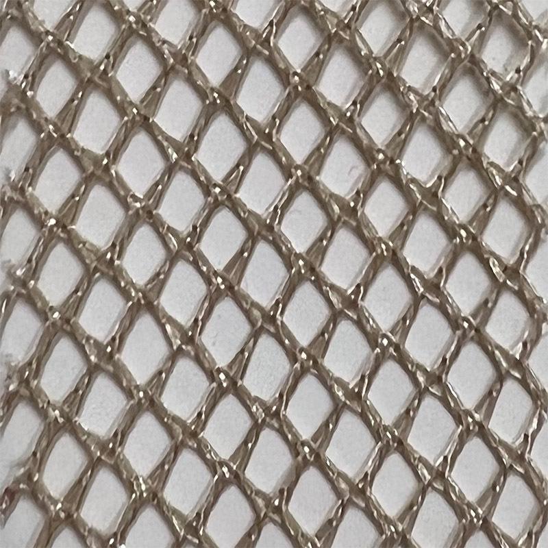 In-Stock K114 Diamond Warp Knit Polyester Mesh Fabric for Bags & Laundry